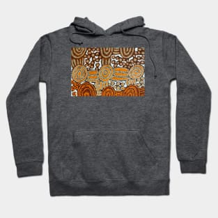 Australian Aboriginal Art Hoodie